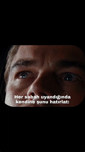 "What you must remind yourself of every time you wake up..." / Inception