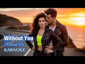 KARAOKE | 💔 Without You | The Ultimate 80s Power Ballad of Heartbreak & Hope 🎤🎸