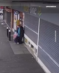 She was waiting for the store to open when she started to levitate. | Positive