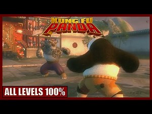 Kung Fu Panda - ALL LEVELS 100% - Dragon Warrior Difficulty (Xbox 360, PS2, PS3, Wii, PC)
