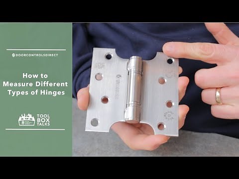 How to Measure Different Types of Hinges for a Door