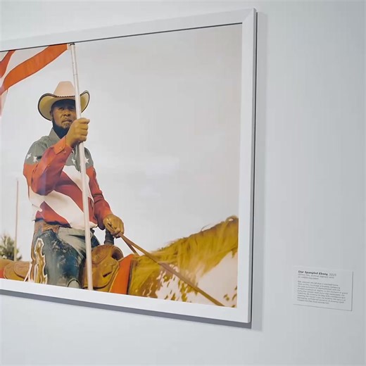 Step into The Black Land, a powerful new exhibition by Jakian Parks, guest curated by Chloe` Flowers, exploring rituals, memory and rejoicing in black equestrian culture. Grounded in themes of land, lineage and liberation, the exhibition connects the historical weight of Black agricultural life with the empowerment, artistry and agency of today's Black equestrians and cowboys. Through striking photographs, The Black Land reframes the American West as a living archive of the Black experience — ho