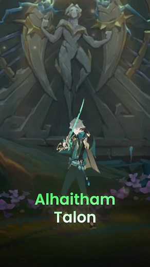 League of Legends Alhaitham Talon Custom Skin