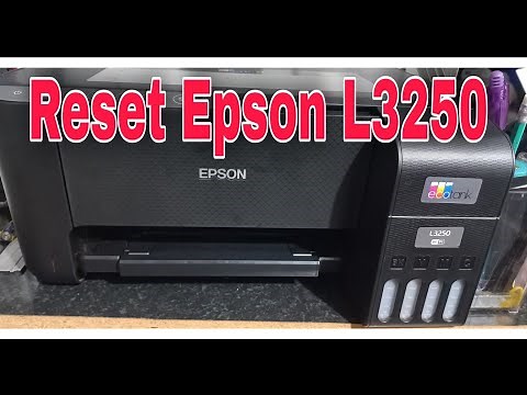 EPSON L3250 RESET: HOW TO EASILY RESET - JULIO COELHO
