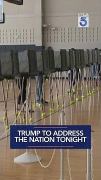 Trump to address the nation tonight