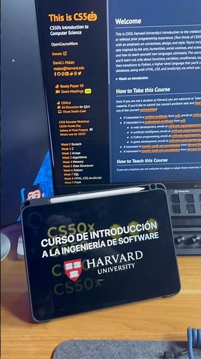 This is how you can study programming at Harvard.