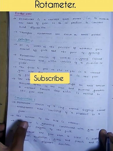 Rotameter || rotameter pharmaceutical engineering #rotameter