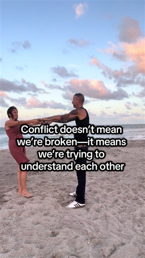 Conflict doesn’t always mean something is wrong with your relationship. Sometimes it just means two scared nervous systems are bumping into each other, trying to be heard and understood. 💛 The goal isn’t “never fight” — it’s learning how to pause, repair, and come back to the same team after the fight. When we can say, “We’re not broken, we’re just trying to understand each other,” everything softens a little. From Love & Conflict — where we talk about healing triggers, breaking old patterns, a