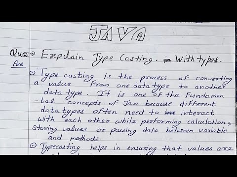 Type Casting in Java | Implicit & Explicit Type Casting Explained with Examples | Java Tutorial