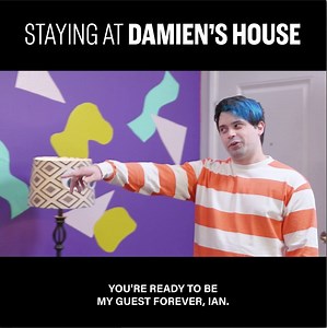 Damien's house is terrifying. | Smosh