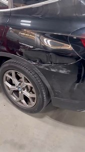 BMW X3 1/4 panel repair, hit nice right on the edge where it meets the bumper, full video out soon on my YouTube channel….. • #luxurycarrepair #bodyshoplife #panelbeater #autobodyrepair #autobody | Luxury Car Repair