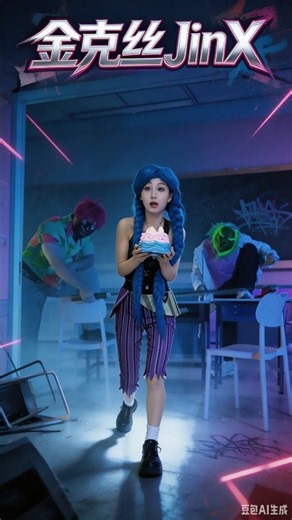 金克丝遇到了什么？！#Jinx #spiderman