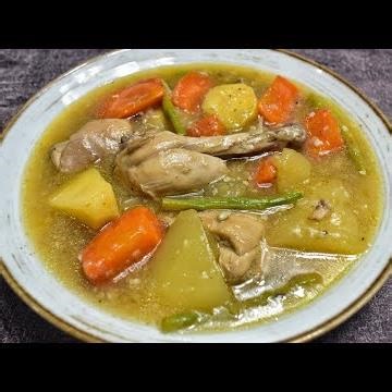 Healthy & tasty chicken stew recipe.