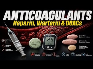 Anticoagulants Explained — Heparin, Warfarin & DOACs