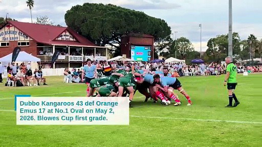 Dubbo Kangaroos vs Orange Emus | May 2026 | Daily Liberal