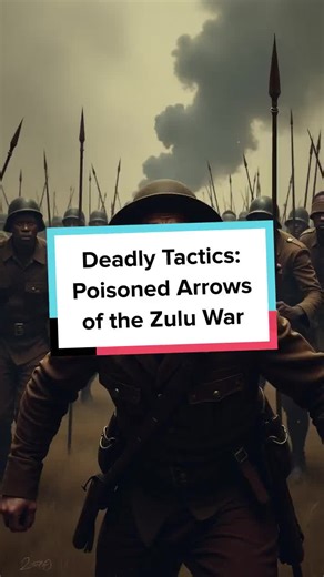Discover how Zulu warriors used poisoned arrows to turn the tide in the Anglo-Zulu War. #HistoryFacts #ZuluWar #MilitaryTactics #Warfare #UniqueHistory #Weapons #DidYouKnow