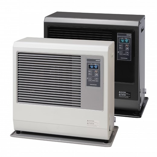 L-731/732 TOYOTOMI Vented Heater Now Available In White Or Graphite