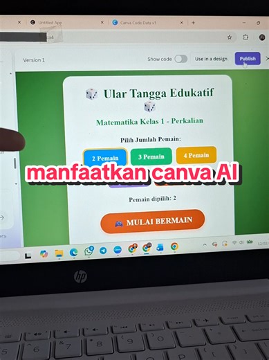 Canva AI bisa buat Game Pembelajaran. #gurukreatif #gameinteraktif #gamedukasi