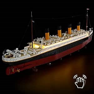 LIGHTAILING LED Light Kit for Titanic - Compatible with Lego Creator Expert 10294 Building Blocks - Not Include The Lego Set