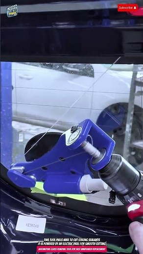 Automotive Glass Removal Tool for Fast Windshield Replacement