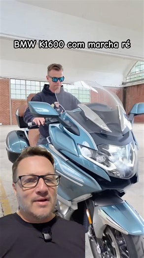 BMW K1600: luxo, peso… e marcha ré! 🤟✌️🏍️ #bmwk1600 #motorcycle #mototurismo