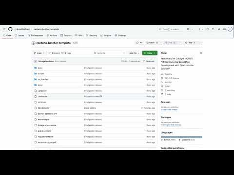 Catalyst Close-Out Video 1200217