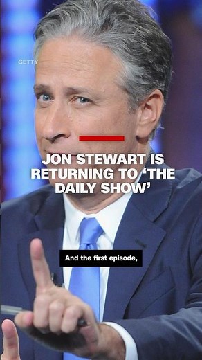 Jon Stewart is returning to ‘The Daily Show’