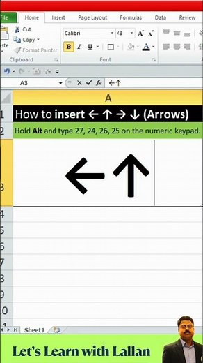 🔥 Secret Keyboard Trick: Insert Arrows (← ↑ → ↓) in Seconds! #KeyboardTricks #Shortcuts #AltCode #fb