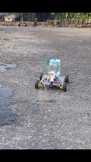 Arduino Firefighting Robot Car with Water Spraying System Using Smartphone #arduino #diy #electronics #microcontroller #scienceproject | Real Tech