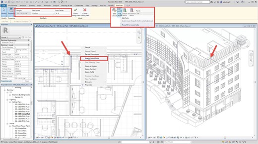 What’s New in Revit MEP 2018 for Electrical Circuit Pathway