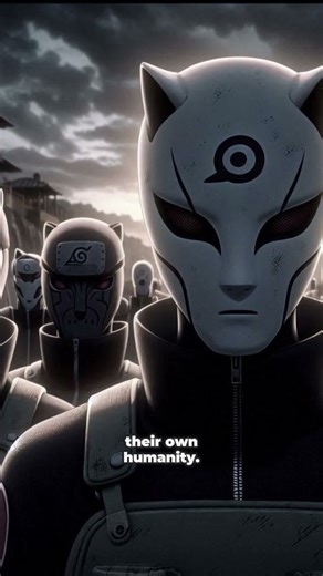 The Secret of Konoha's Anbu Masks That Naruto Fans Rarely Know #shorts #anime #story