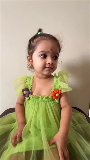 Ira Varadkar on Instagram: "She tired to say “12 Months”..😄 POV - Baby dictionary loading… please stand by!🥹😄 #viral #trending #babytalk #12months #viralbaby"