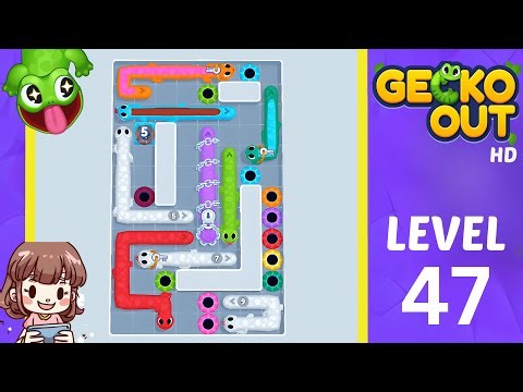 Gecko Out Level 47 Solution Walkthrough