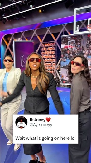 How did Maria Taylor get Cheryl Miller and Sue Bird to do this video 💀