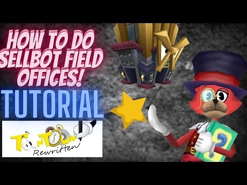 Toontown Rewritten: SELLBOT FIELD OFFICE TUTORIAL #toontownrewritten #ttr #toonresistance