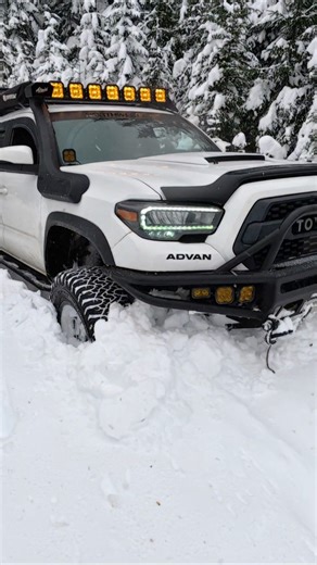 Deep Snow in the Mountains! #offroad #overlanding #4x4