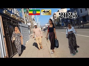 Beautiful Ethiopia , 🇪🇹 Addis Ababa walking Tour 2025
