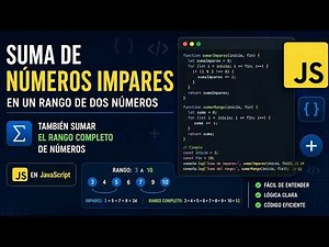 Display the sum of the odd numbers in a range of two numbers, also sum the... in JavaScript