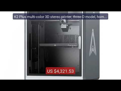 K2 Plus multi-color 3D stereo printer, three-D model, home hig... — Hot Deal 2026 | Limited Offer!