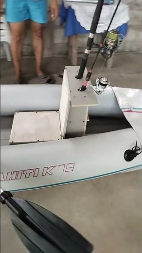 sevylor k79 inflatable kayak modified #kayakfishingtips #kayakfishing #inflatablekayak