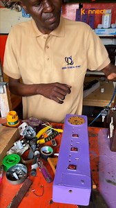 From Class 7 Dropout to Electrical Genius. Meet Dennis Bwire, the school dropout turned innovator who’s lighting up Kenya with his unique wooden extensions. Inspired by a love for fixing things and a mission for sustainability, Dennis crafts eco-friendly and durable electrical solutions. Who needs plastic when wood does it better? #konnectnews #electrician #genius #innovations | Konnect News