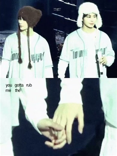 I held their hands together🤝🏻😍 #taegyu