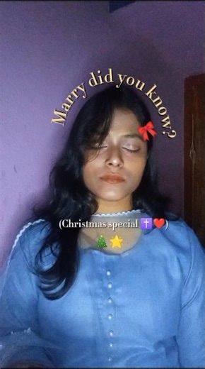 Marry did you know? Song cover 🎶❄️ (Christmas special)✨ #christmas #marydidyouknow #mychristmaslove