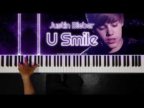 U Smile – Piano Cover | Justin Bieber (Piano Sheet)