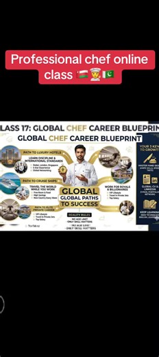 Professional chef online course on zoom #cheflife #professionalchef #class #onlin #for