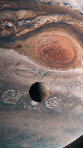 Mesmerizing view of an asteroid hitting Jupiter 🌌🔥 #shorts