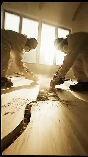 Crystal River Epoxy Floor Installation 4 2k #landscape #epoxy #satisfying #spring Watch the full cinematic time-lapse of creating a Crystal River epoxy floor, crafted using river stones, natural wood slices, and ultra-clear resin. From carving the channel to the final crystal-clear polish, this build captures every stage of the transformation. ✔ Stone & wood inlay ✔ Multi-bucket resin pour ✔ Sanding industrial polishing ✔ Final glossy reveal in 8K If you enjoy resin art, woodworking, and cinemat