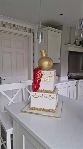 Traditional Wedding Cake for Ibo and Yoruba Ceremony