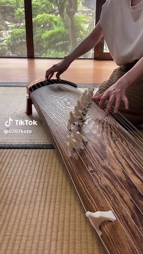 琴で演奏するしかばねの踊り
