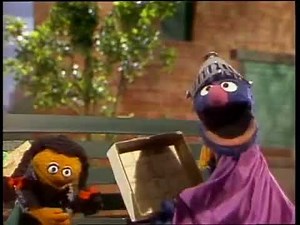 Classic Sesame Street - Super Grover Broken Grocery Bag Full Version HQ